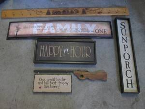 (CS) Assorted Wall Decor...