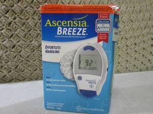 (EC1) Ascensia Breeze Blood Glucose...