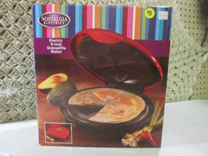 (CS) Electric 8 Quesadilla Maker...