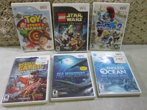 (EC1) Assorted Wii Games...