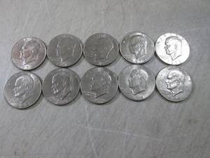 (CNTR) 10 Eisenhower Dollar Coins M...
