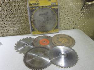 (EC1) Assorted Saw Blades...