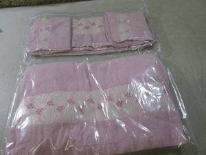 (F-0) Towel Set 1 Hand Towel 1 Bath...
