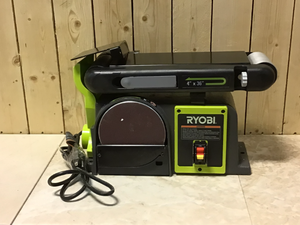 RYOBI 4 in x 36 in. Belt and 6 in. Disc Sander Customer Returns See Pictures