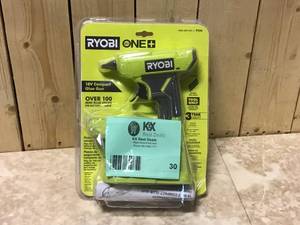 RYOBI ONE 18V Cordless Compact Glue Gun (Tool Only) Customer Returns See Pictures