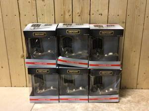 Defiant Castle Satin Nickel Electronic Touchpad Door Lever Customer Returns See Pictures