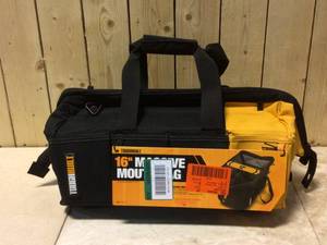 TOUGHBUILT Massive Mouth 16 in. Tool Project Bag with 38-Pockets in Black Customer Returns See Pictures