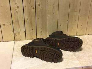 Mens Jackson PT Waterproof 6 in. Work Boots - Soft Toe - Brown (10.W)&nbsp Customer Returns See Pictures