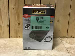 Defiant Portable Safe Keyed Customer Returns See Pictures