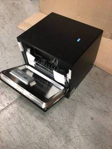 Muller 21 in. Professional Digital Portable Countertop Dishwasher with 6 Place Settings in Black