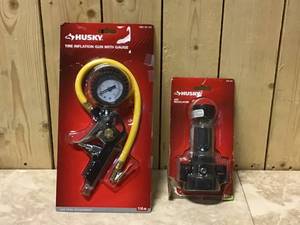 lot 3 image: Lot of Assorted Air Tire Equpiment by Husky  Customer Returns See Pictures