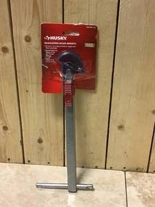 lot 15 image: 1-12 in. Quick-Release Telescoping Basin Wrench by Husky Customer Returns See Pictures