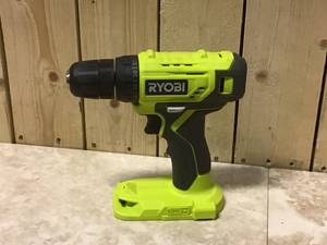lot 35 image: ONE 18V Cordless 38 in. DrillDriver Kit with 1.5 Ah Battery and Charger by RYOBI Customer Returns See Pictures