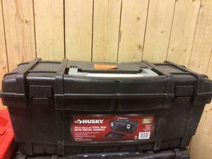 lot 43 image: Lot of Husky Tool Boxes See Pictures