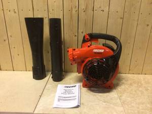 lot 52 image: 191 MPH 354 CFM 25.4 cc Gas 2-Stroke Cycle Low Noise Handheld Leaf Blower by ECHO Customer Returns See Pictures