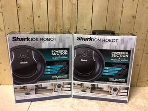 lot 56 image: Lot of 2 Assorted Sharkion Robot Vacuums Customer Returns See Pictures