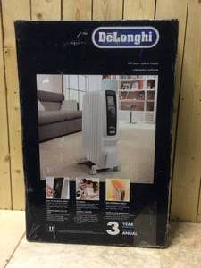 lot 58 image: Full room Radiant Heater by Delonghi Customer Returns See Pictures