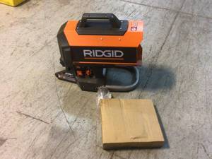 lot 68 image: Ridgid Brushless 18V Hybrid Forced Air Propane Heater Customer Returns See Pictures