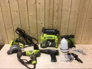 lot 98 image: Lot of  assorted Ryobi Power Tools For Parts or repair Customer Returns See Pictures