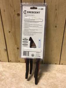 Crescent 10 in. and 12 in. Plier Set 2-Pack Grip Zone V-Jaw with Dual Material Tongue and Groove Customer Returns See Pictures