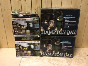 MIX LOT OF HAMPTON BAY LIGHTS Customer Returns See Pictures