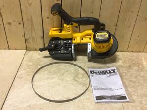 DEWALT 20-Volt MAX Cordless Band Saw (Tool-Only) Customer Returns See Pictures