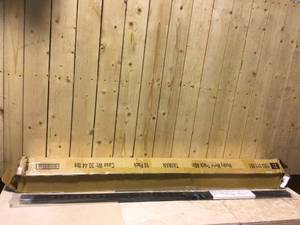 Husky 48 in. Garage Wall Track System Customer Returns See Pictures