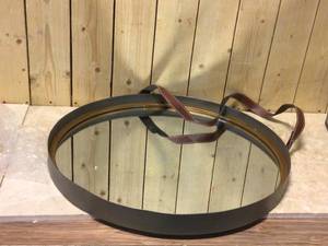 Studio 350 Metal Rd Wall Mirror 20 inches wide, 33 inches high Customer Returns See Pictures