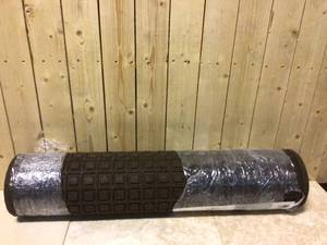 TrafficMaster Brown 24 in. x 36 in. Synthetic Surface and Recycled Rubber Commercial Door Mat Customer Returns See Pictures