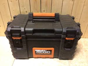 RIDGID PRO TOOL BOX BLACK Customer Returns See Pictures