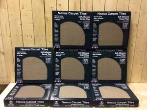 ACHIM Nexus Tan 12 in. x 12 in. Peel and Stick Carpet Tiles (12 TilesCase) Customer Returns See Pictures