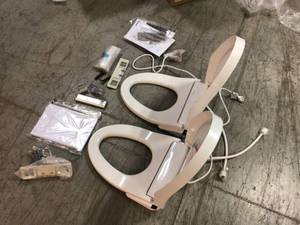 Lot of 2 S550e WASHLET Electric Bidet Seat for Elongated Toilet  - missing pieces customer returns review pictures