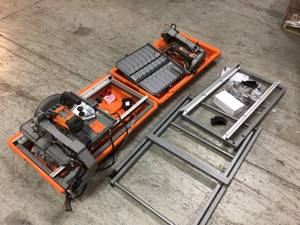 Lot of Ridgid Tile saws - may be missing pieces- review pictures customer returns