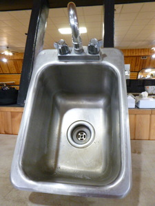 lot 73 image: Hand Sink with Faucet