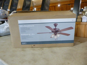 lot 75 image: New Brookhurst Ceiling Fan Light