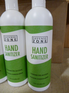 lot 85 image: 10 Cases of Defense Zone Hand Sanitizer