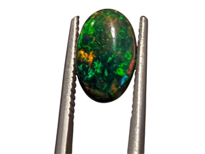 1.70 Carat Natural Black Welo Opal Gemstone