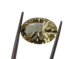 Large 12.25 Carat Fancy Cut Starburst Citrine Gemstone