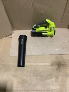 RYOBI 40V 110 MPH 525 CFM Cordless Battery Variable-Speed Jet Fan Leaf Blower (Tool-Only). See Pictures