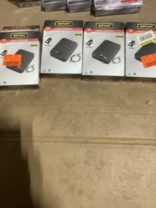 Defiant Drawer Safes, Keyed Deadbolt Combo Pack, Deadbolts & Electronic Deadbolt. Various Conditions. See Pictures