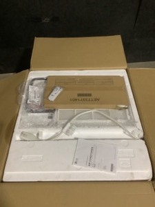 18,000 BTU 230-Volt Window Air Conditioner LW1816HR with Cool, Heat and Remote in White. See Pictures