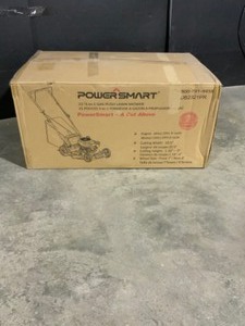 PowerSmart 21 in. 3-in-1 144cc Gas Pull Cord Walk Behind Push Lawn Mower. See Pictures