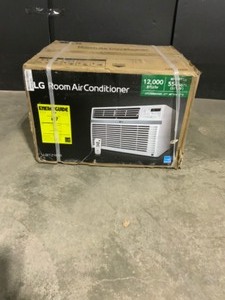 LG Electronics 12,000 BTU 115-Volt Window Air Conditioner LW1216CER Cools 550 Sq. Ft. with ENERGY STAR and Remote. See Pictures
