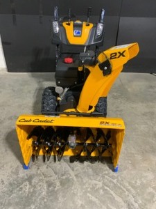 Cub Cadet 30 in. 357 cc Two-Stage Gas Snow Blower with Electric Start Power Steering and Steel Chute. See Pictures
