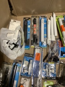 Various Brands, Colors & Styles of Push N Go Door Closers, Door Push Button Latches & Other Door Accessories. Various Conditions. See Pictures