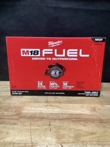Milwaukee M18 FUEL 18-Volt Lithium-Ion Brushless Cordless 6-12 in. Circular Saw (Tool-Only). See Pictures