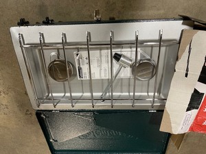 lot 6 image: Coleman Camping stove customer returns see pictures