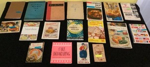 lot 47 image: Vintage Cook Books #2