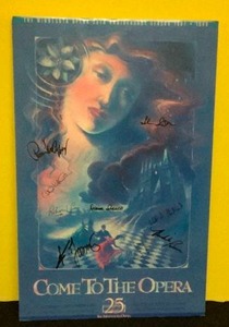 lot 48 image: Signed Minnesota Opera Sign