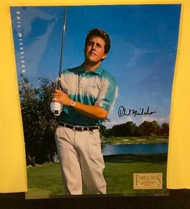lot 54 image: Phil Mickelson Signed Poster